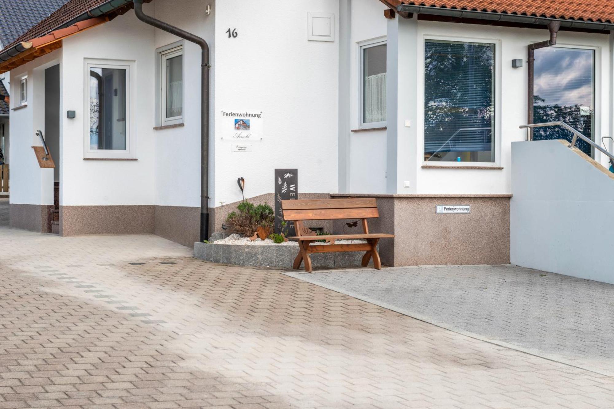Ferienwohnung Arnold Laubbach Ostrach Exterior foto