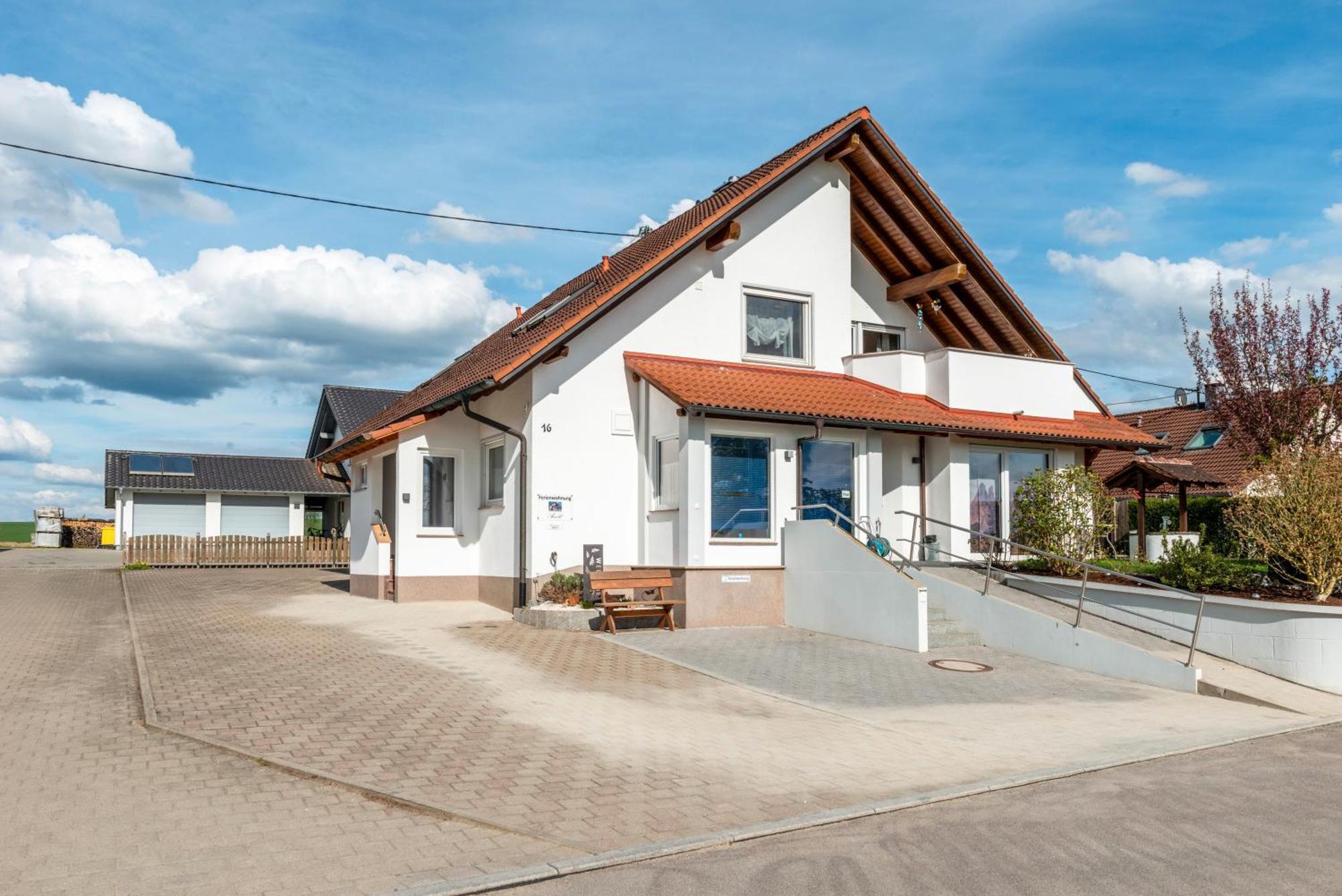 Ferienwohnung Arnold Laubbach Ostrach Exterior foto