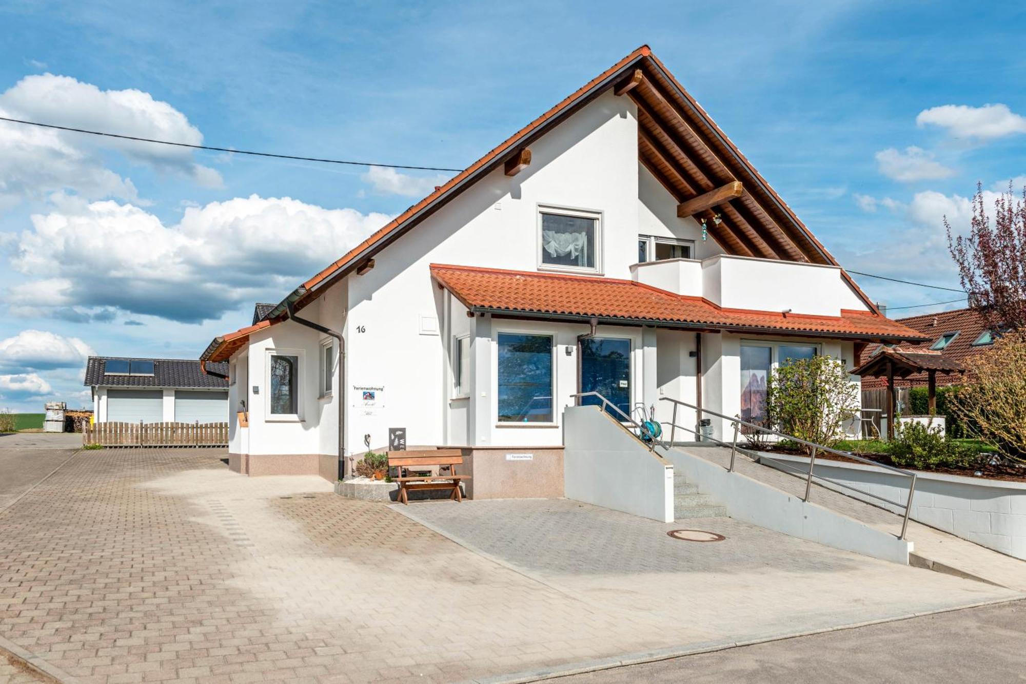 Ferienwohnung Arnold Laubbach Ostrach Exterior foto